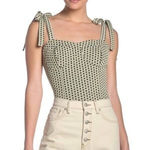 NWT Free People Sunflower Corset Top